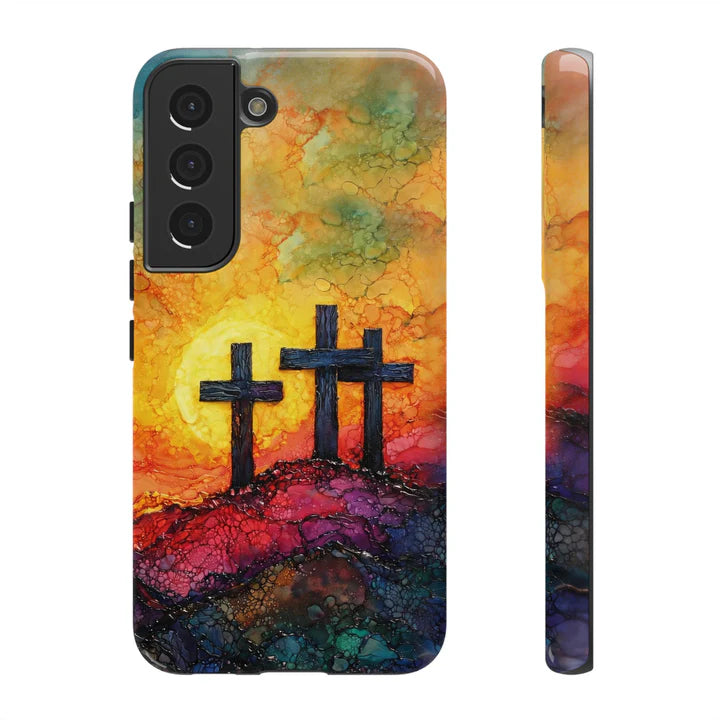 Cowgic Sunset Cross Phone Case