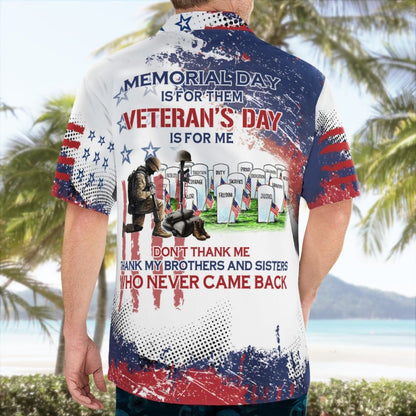 Cowgic Memorial Day Is For Them, Veteran Day Is For Me