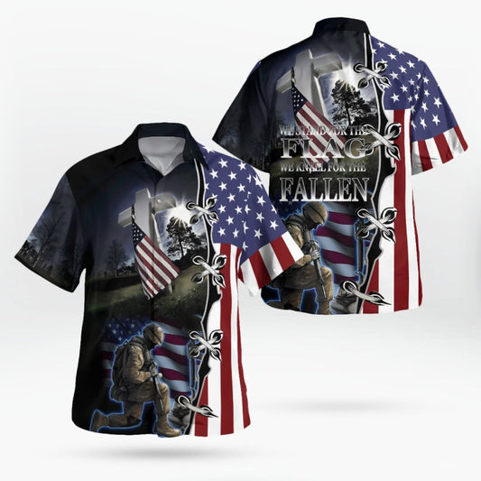 Cowgic Veteran We Stand For The Flag