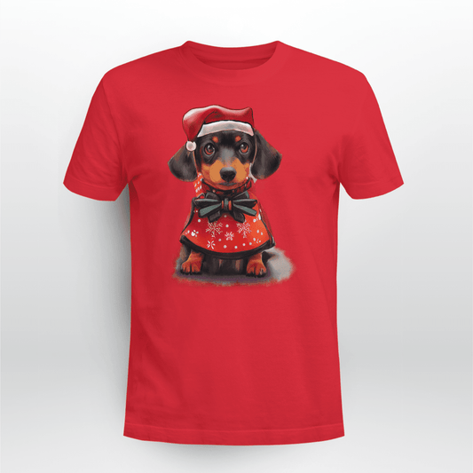 Cowgic Dachshund Christmas