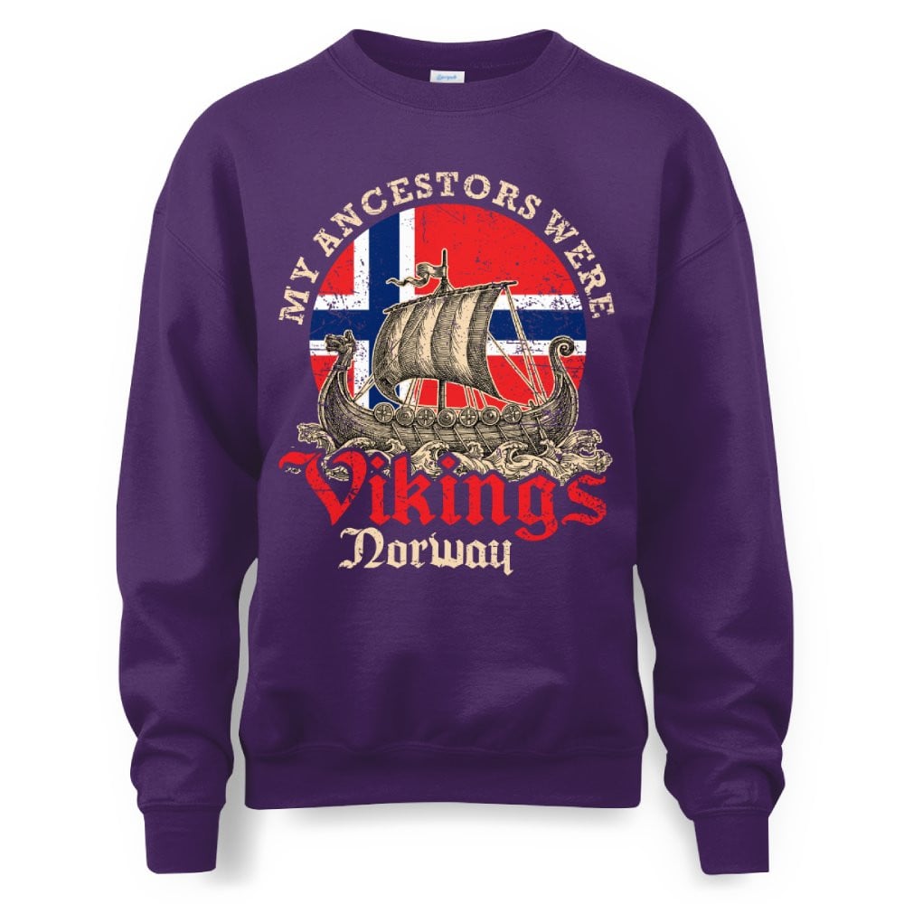 Cowgic Norwegian Norway Viking Ship Flag