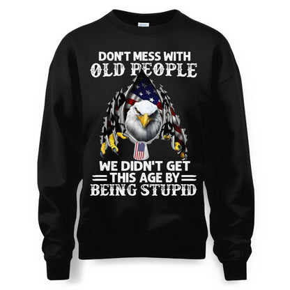 Cowgic Veteran US Eagle Don't Mess With Old People