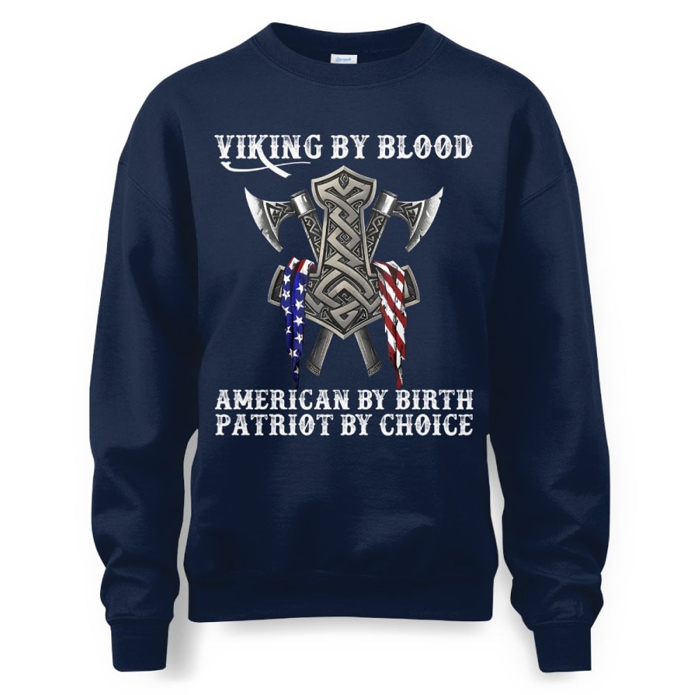 Cowgic Viking By Blood American By Birth Patriot By Choice