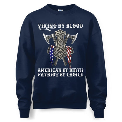 Cowgic Viking By Blood American By Birth Patriot By Choice