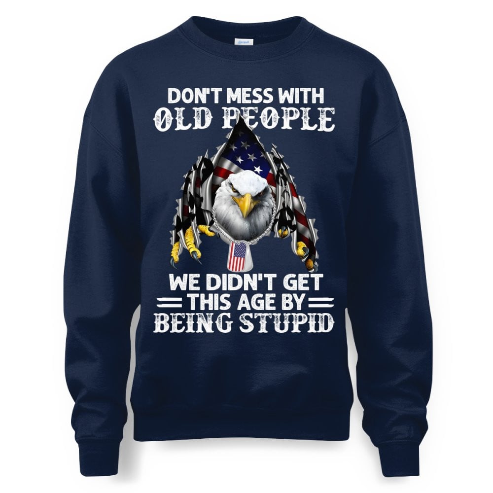 Cowgic Veteran US Eagle Don't Mess With Old People