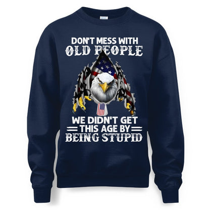 Cowgic Veteran US Eagle Don't Mess With Old People