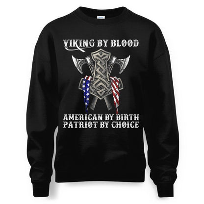 Cowgic Viking By Blood American By Birth Patriot By Choice