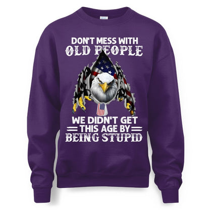 Cowgic Veteran US Eagle Don't Mess With Old People