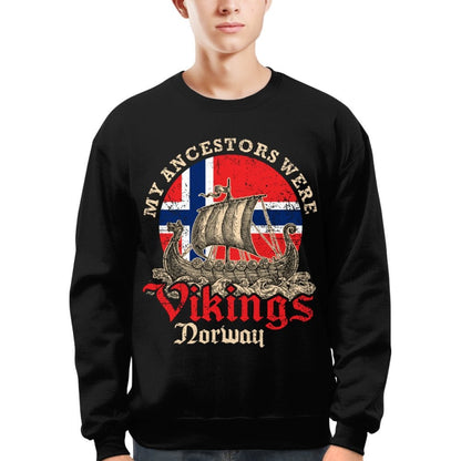 Cowgic Norwegian Norway Viking Ship Flag