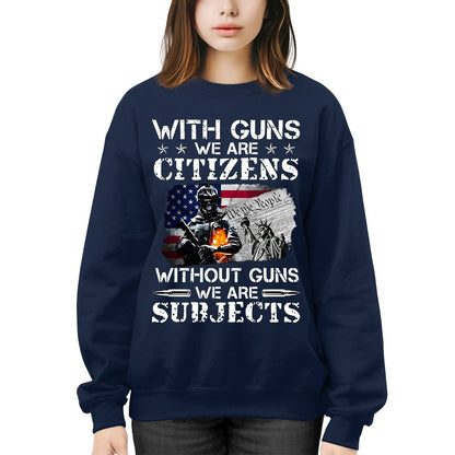 Cowgic Without Guns We Are Subjects Veteran