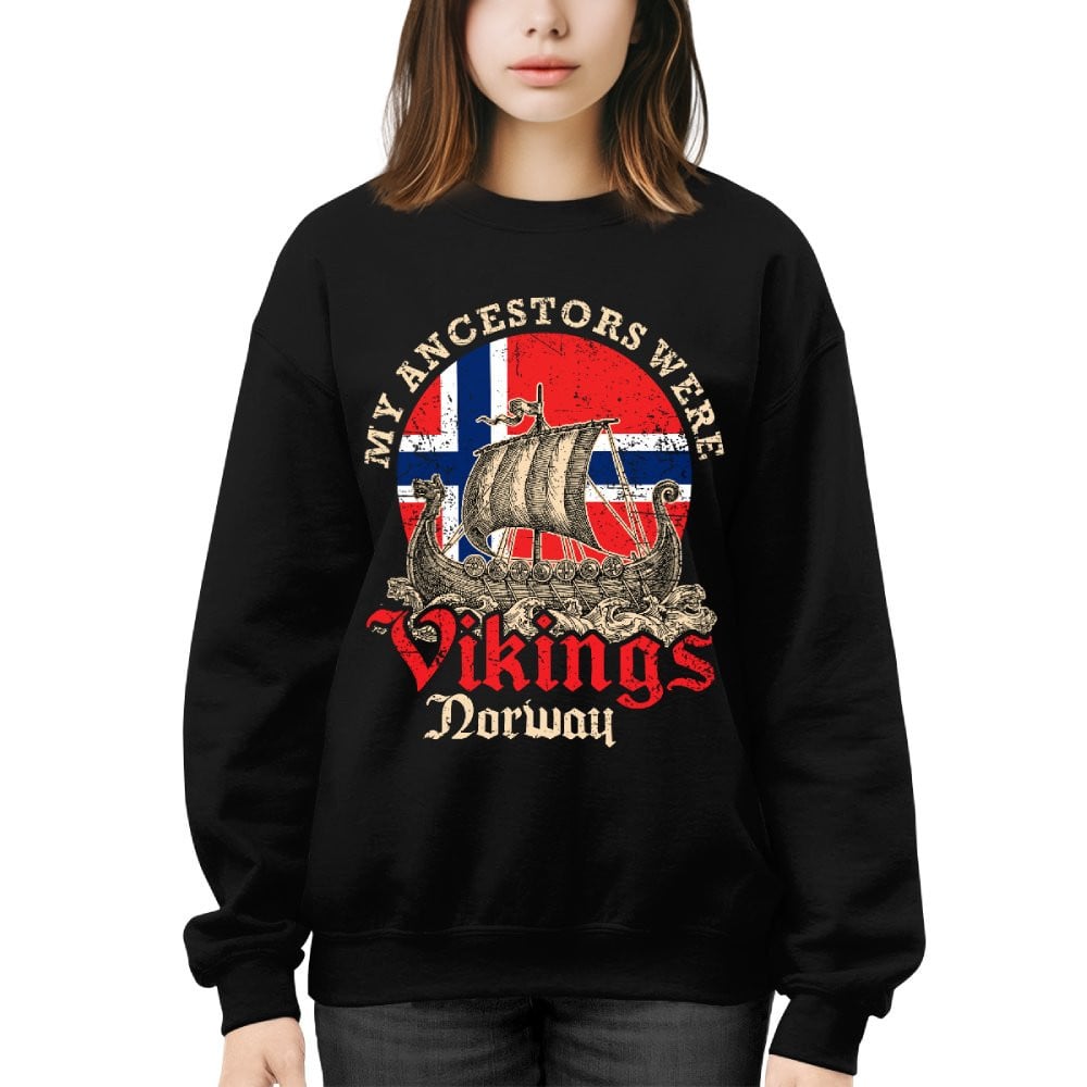Cowgic Norwegian Norway Viking Ship Flag