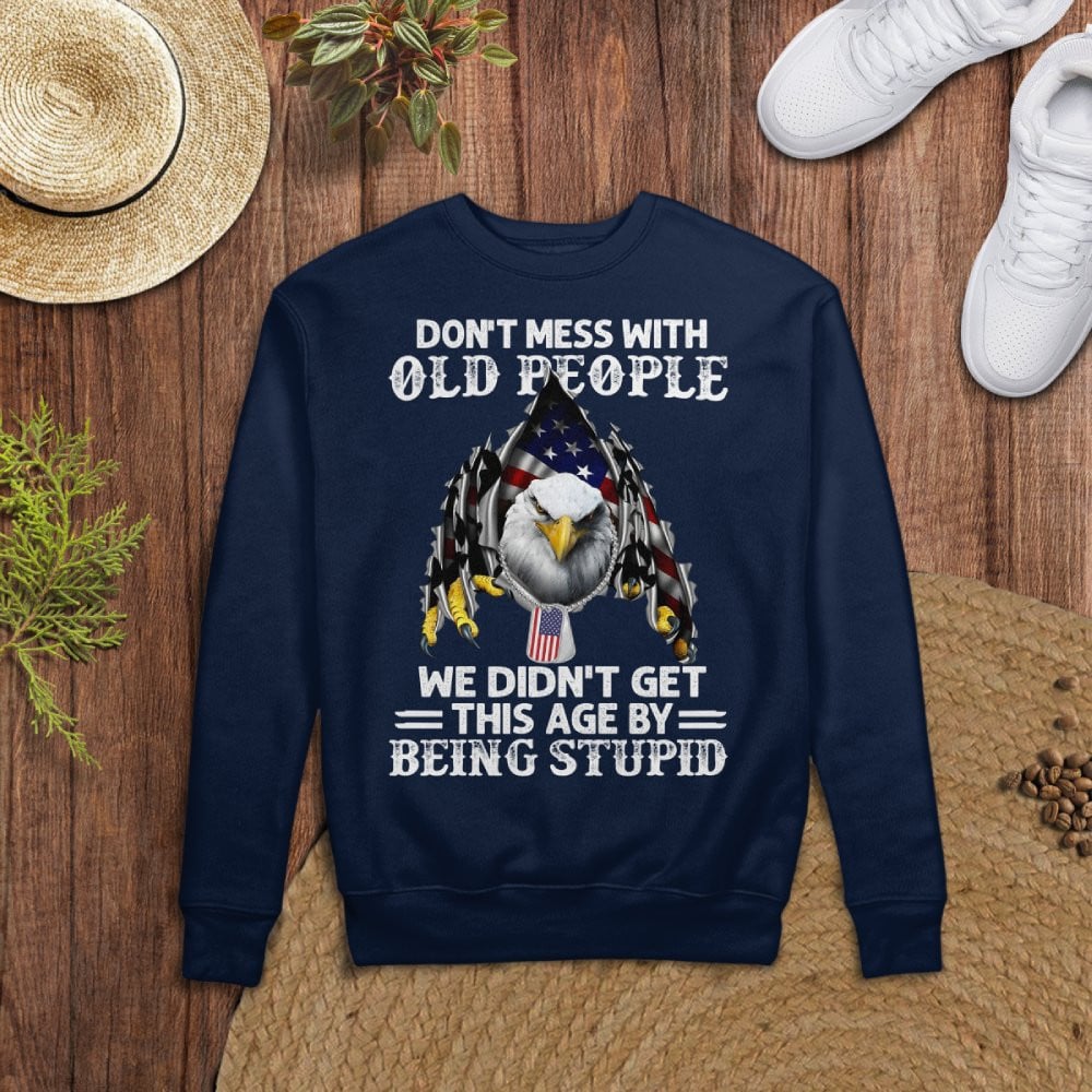 Cowgic Veteran US Eagle Don't Mess With Old People