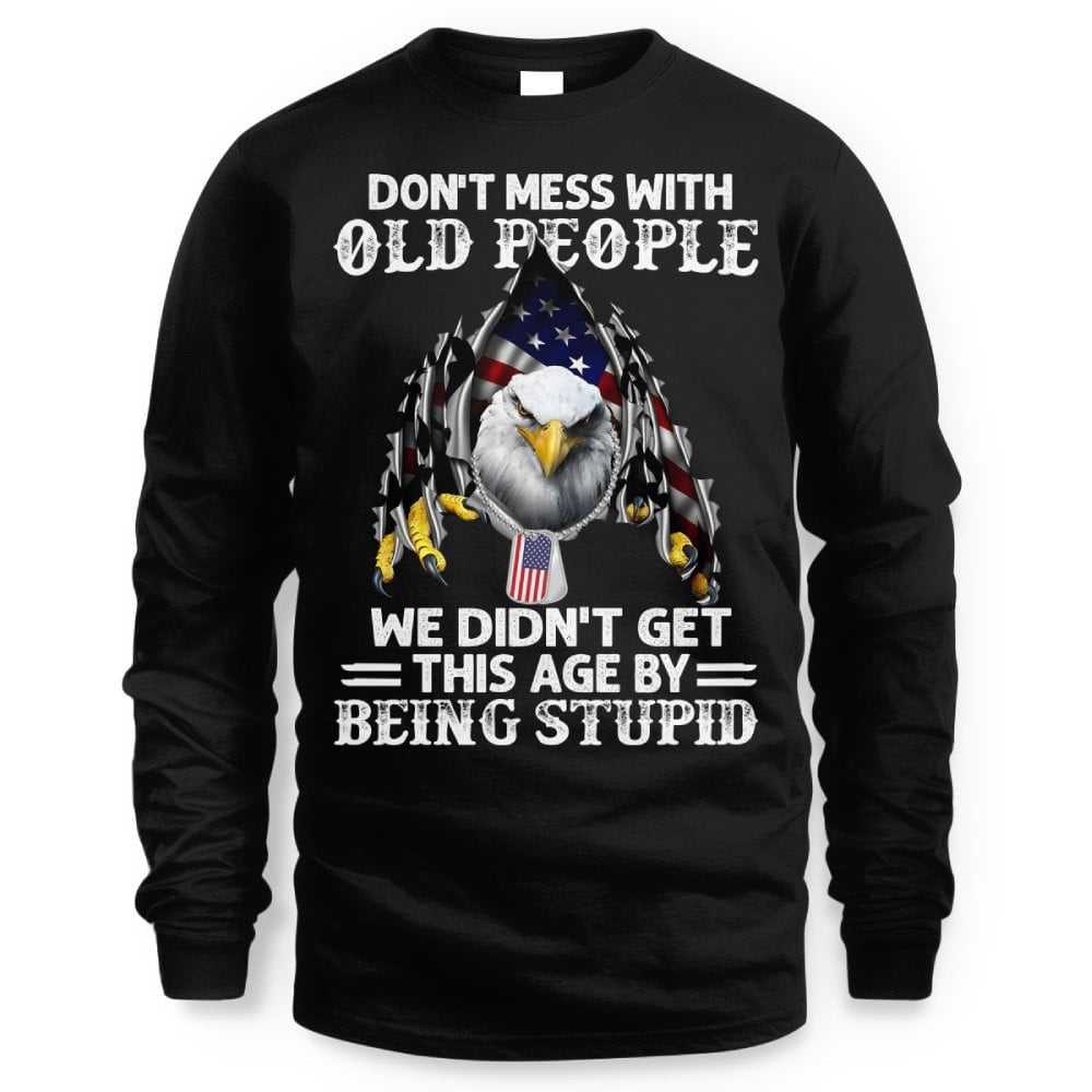 Cowgic Veteran US Eagle Don't Mess With Old People