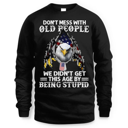 Cowgic Veteran US Eagle Don't Mess With Old People