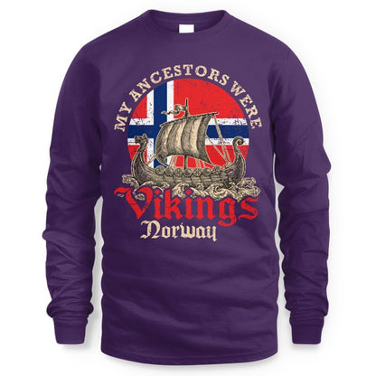 Cowgic Norwegian Norway Viking Ship Flag