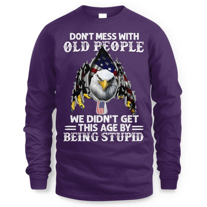Cowgic Veteran US Eagle Don't Mess With Old People