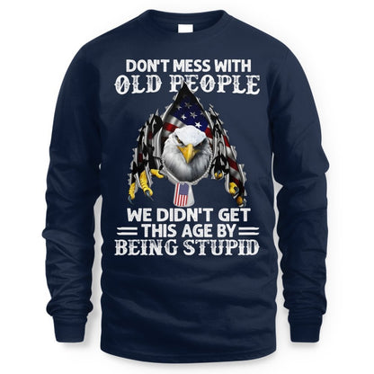 Cowgic Veteran US Eagle Don't Mess With Old People