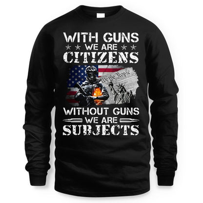 Cowgic Without Guns We Are Subjects Veteran