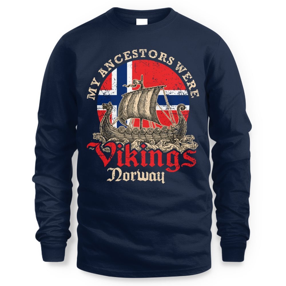 Cowgic Norwegian Norway Viking Ship Flag