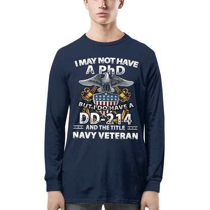 Cowgic Navy Veteran Shirt I Do Have Dd-214