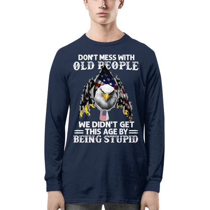 Cowgic Veteran US Eagle Don't Mess With Old People