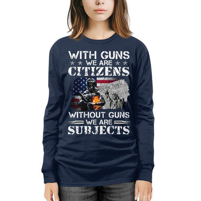 Cowgic Without Guns We Are Subjects Veteran