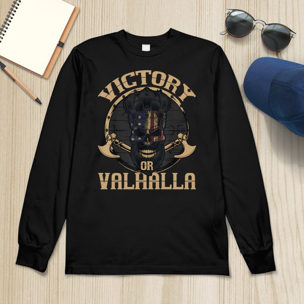 Cowgic Victory Or Valhalla America Viking