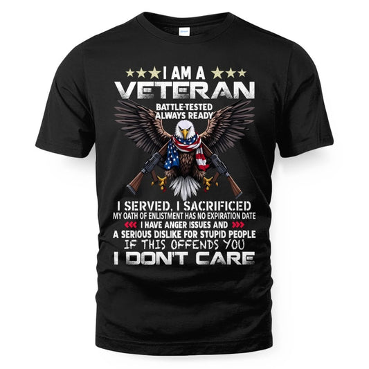 Cowgic Veteran I Served I Sacrificed Crewneck