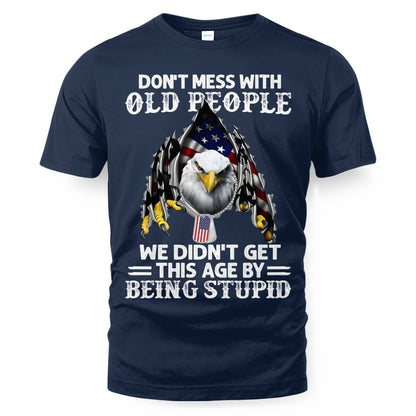 Cowgic Veteran US Eagle Don't Mess With Old People
