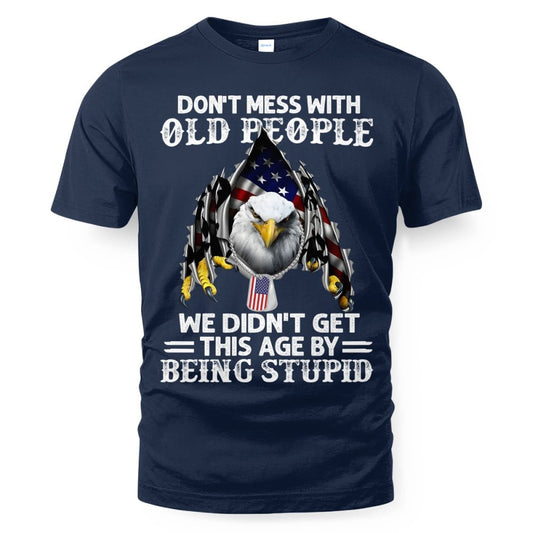 Cowgic Veteran US Eagle Don't Mess With Old People