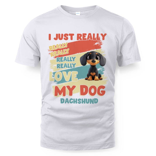 Cowgic Dachshund – I Just Really Love You