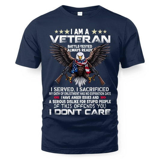 Cowgic Veteran I Served I Sacrificed Crewneck