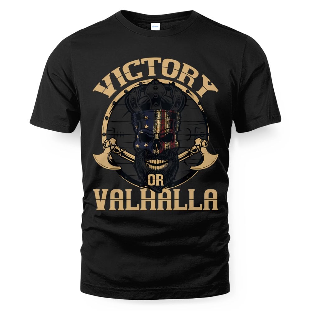 Cowgic Victory Or Valhalla America Viking