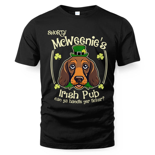 Cowgic Dachshund Irish Pub