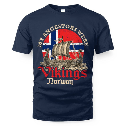 Cowgic Norwegian Norway Viking Ship Flag