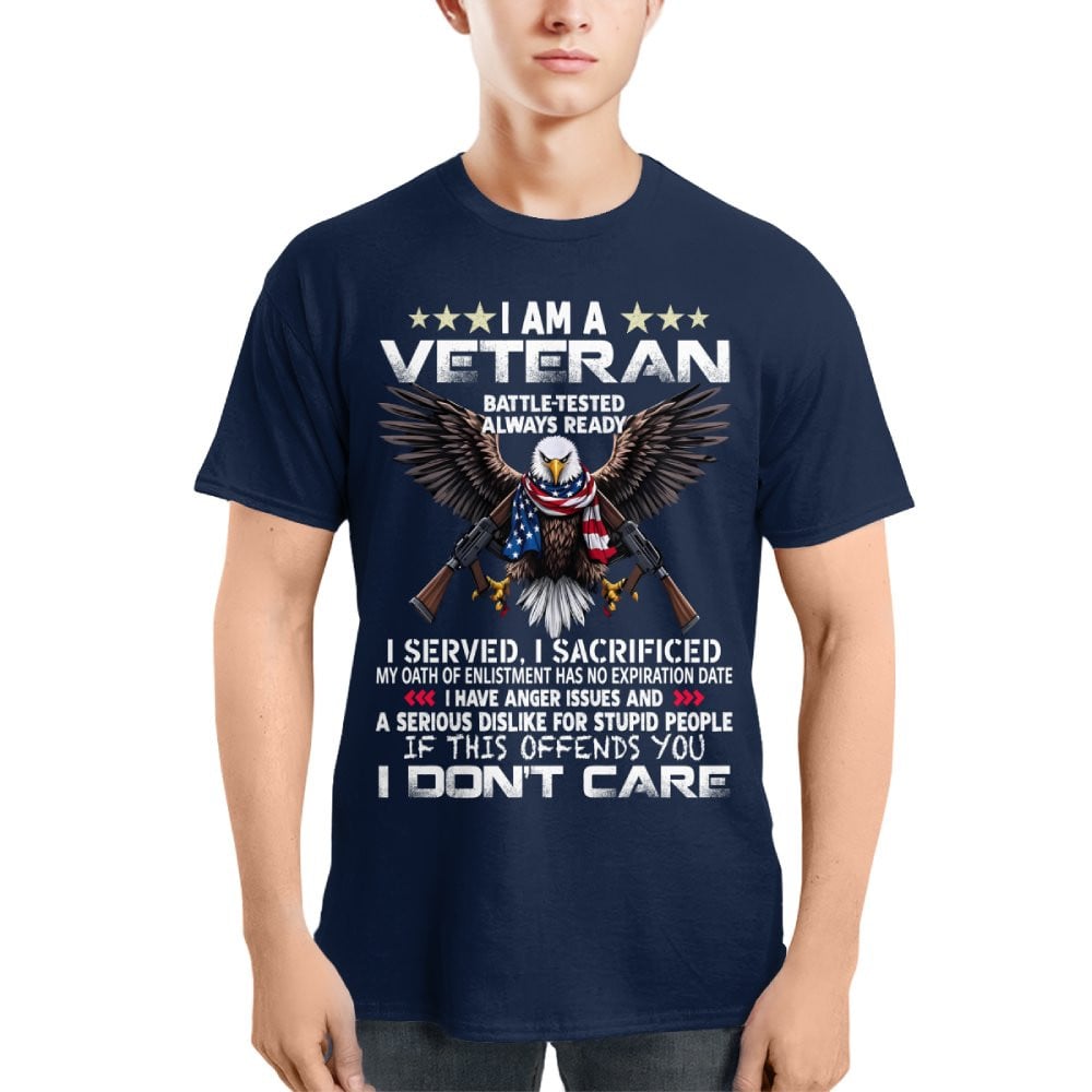 Cowgic Veteran I Served I Sacrificed Crewneck