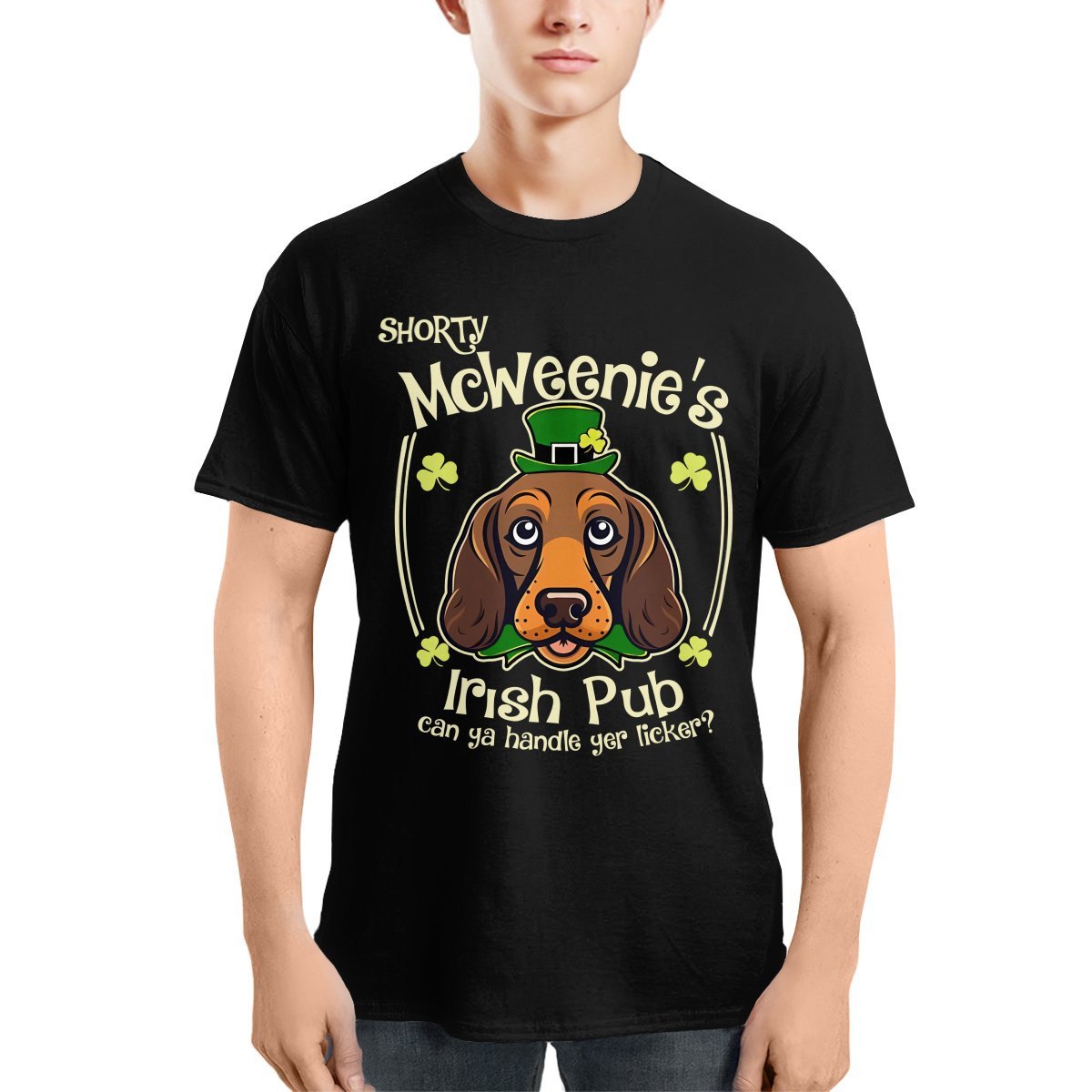 Cowgic Dachshund Irish Pub