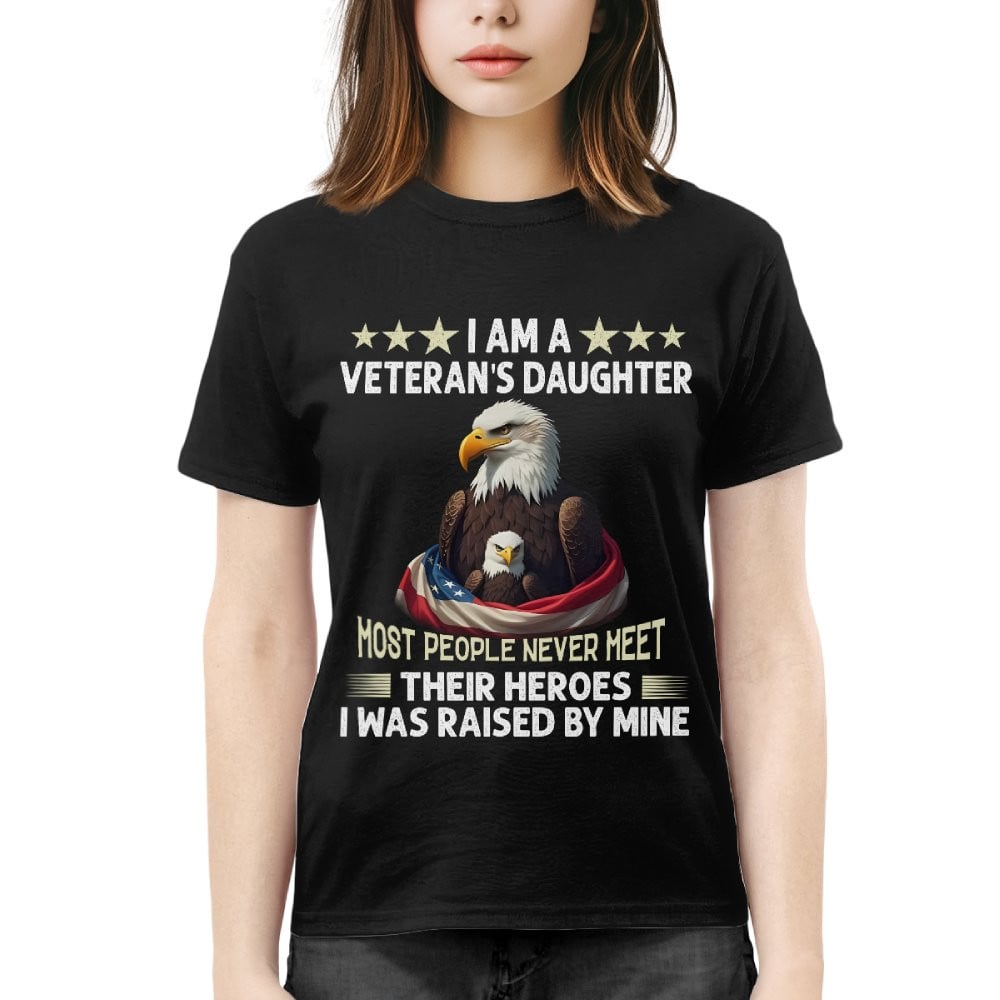 Cowgic I Am A Veteran's Daughter
