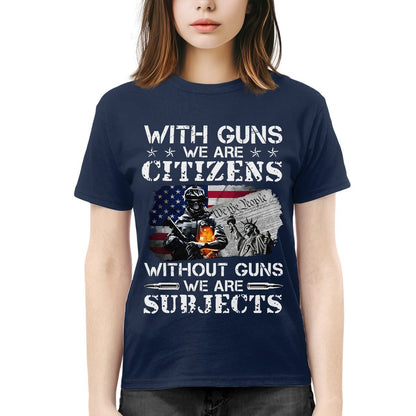 Cowgic Without Guns We Are Subjects Veteran