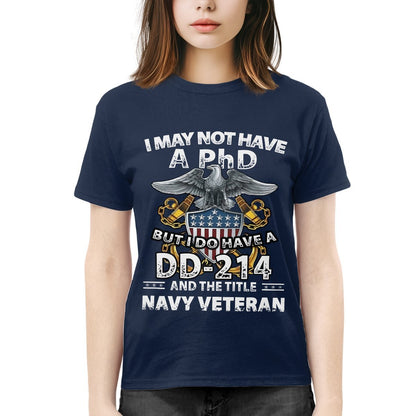 Cowgic Navy Veteran Shirt I Do Have Dd-214
