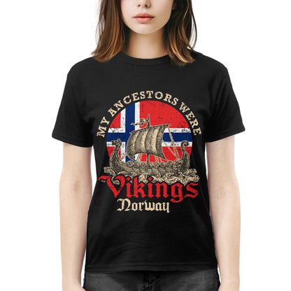 Cowgic Norwegian Norway Viking Ship Flag