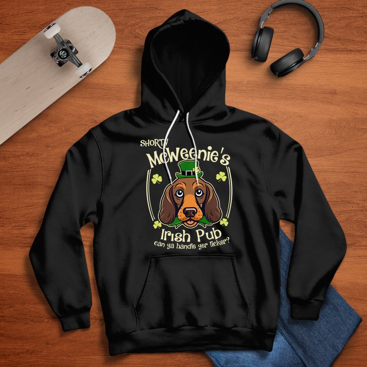 Cowgic Dachshund Irish Pub