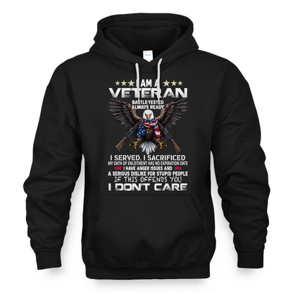 Cowgic Veteran I Served I Sacrificed Crewneck