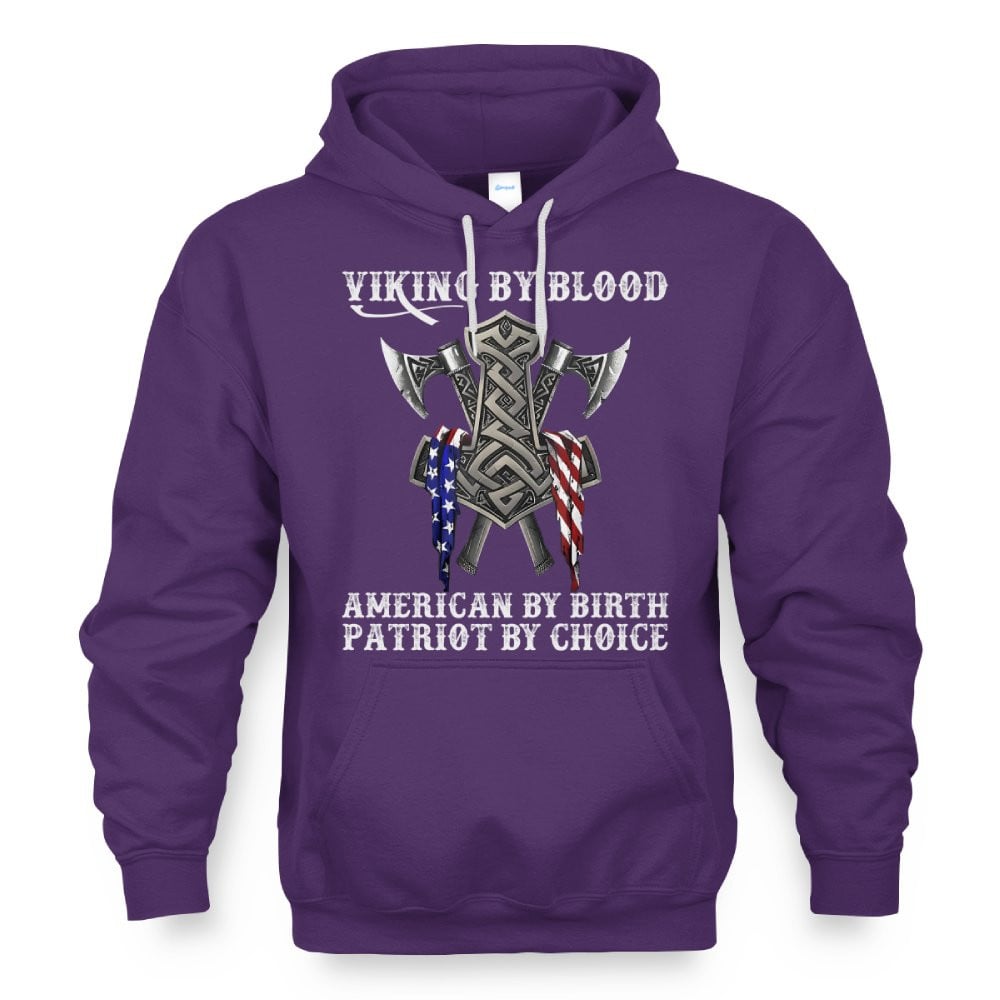 Cowgic Viking By Blood American By Birth Patriot By Choice