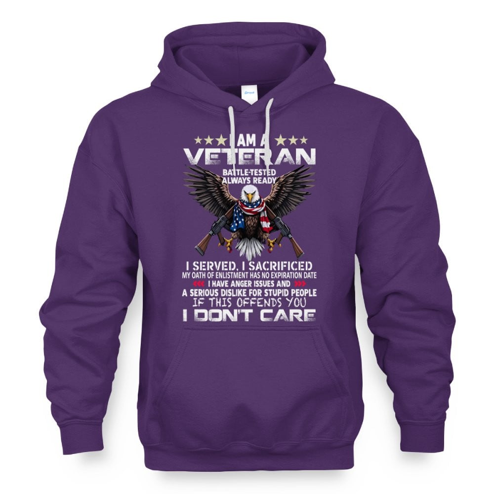 Cowgic Veteran I Served I Sacrificed Crewneck