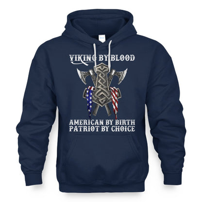 Cowgic Viking By Blood American By Birth Patriot By Choice