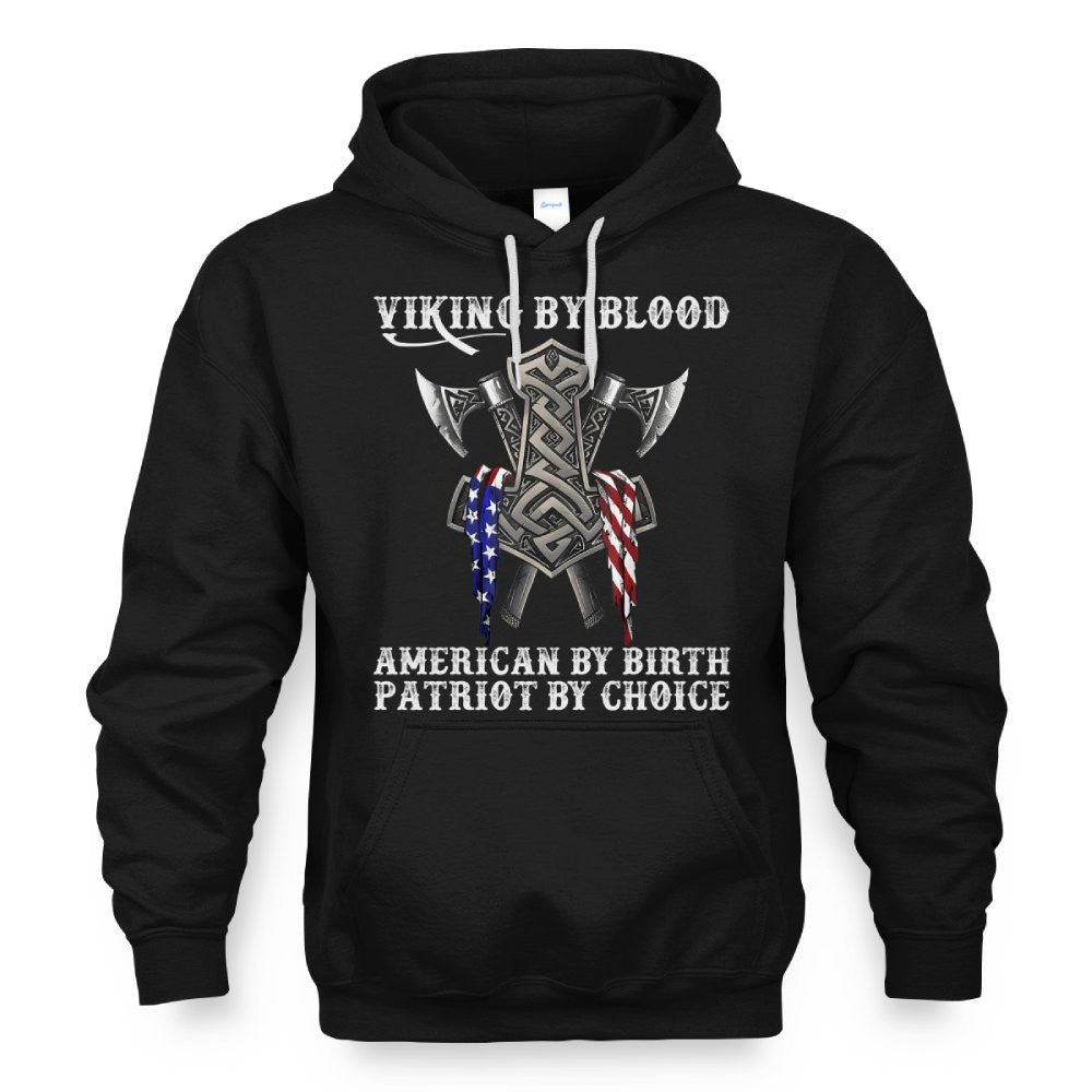 Cowgic Viking By Blood American By Birth Patriot By Choice