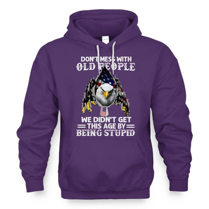 Cowgic Veteran US Eagle Don't Mess With Old People