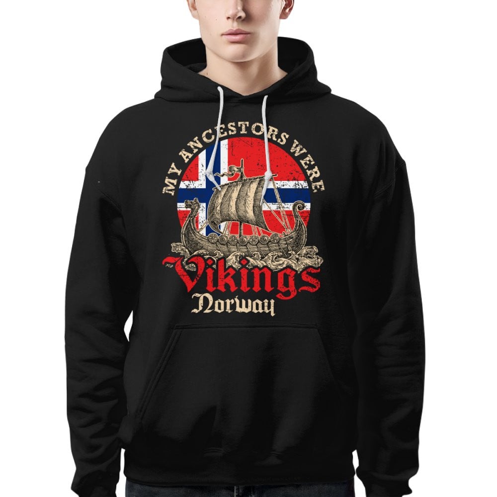 Cowgic Norwegian Norway Viking Ship Flag