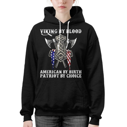 Cowgic Viking By Blood American By Birth Patriot By Choice